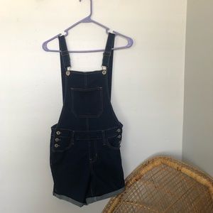 Overall Shorts